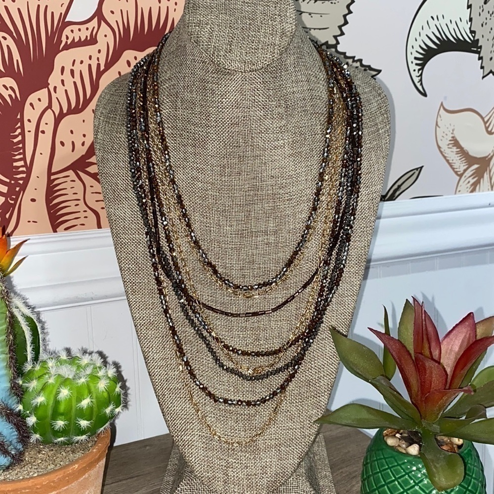 A new day necklace layered brand new NWT
